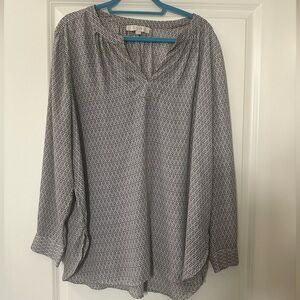 Floral Loft Long Sleeve Blouse